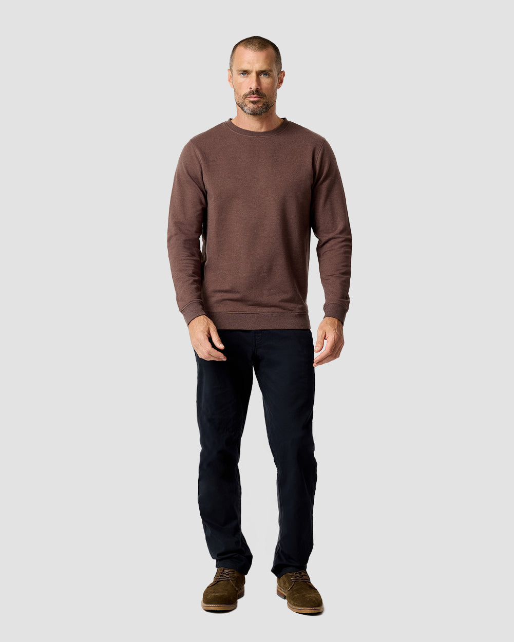 Crewneck Sweatshirt Green Shirt for Men