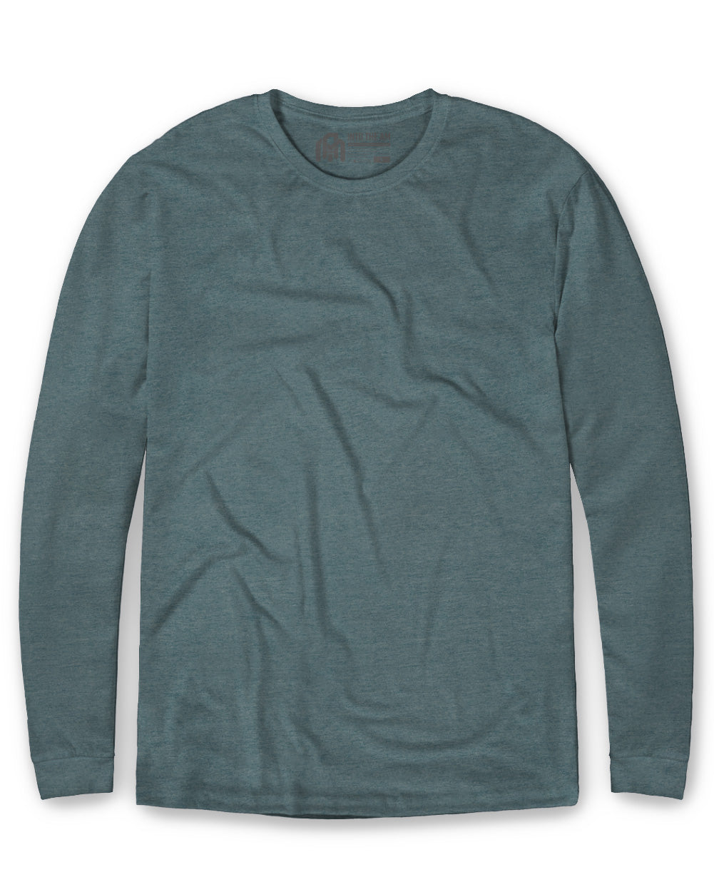 Long Sleeve Tee Mens Essential Solid Tee Lightweight Breathable Comfy Fit