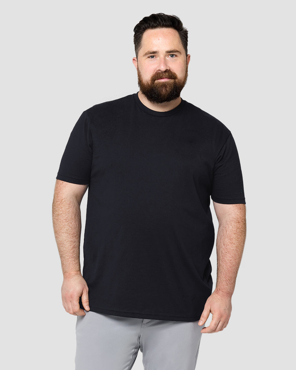 Cotton Basic Tee Black
