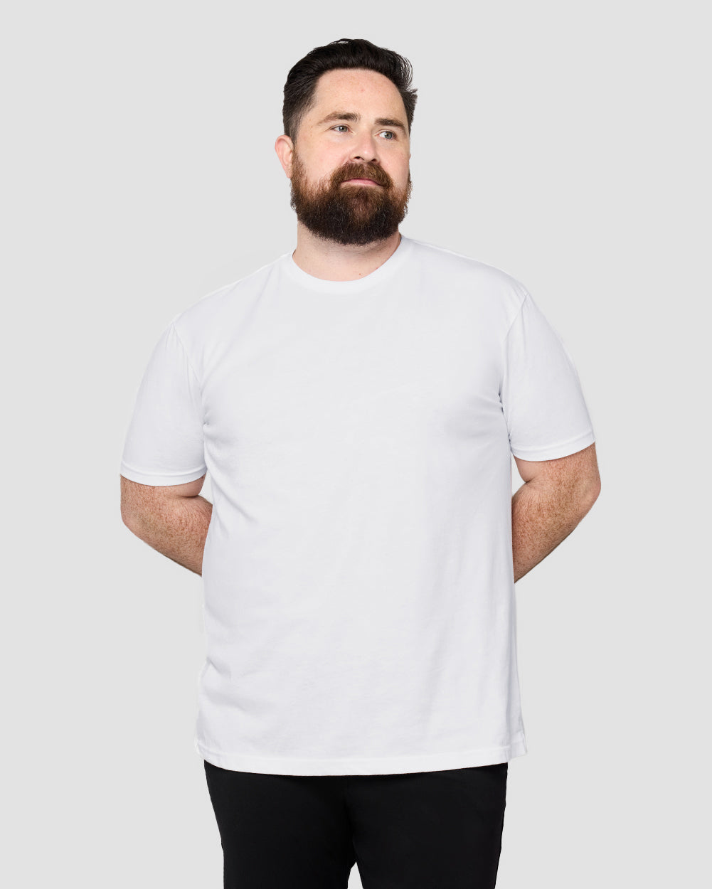 Cotton Basic Tee Black