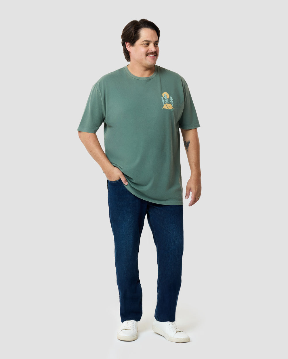 Legacy Stretch Denim Jeans for Men Classic Fit Comfortable Denim