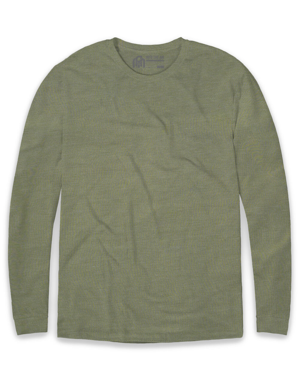 Long Sleeve Tee Mens Essential Solid Tee Lightweight Breathable Comfy Fit