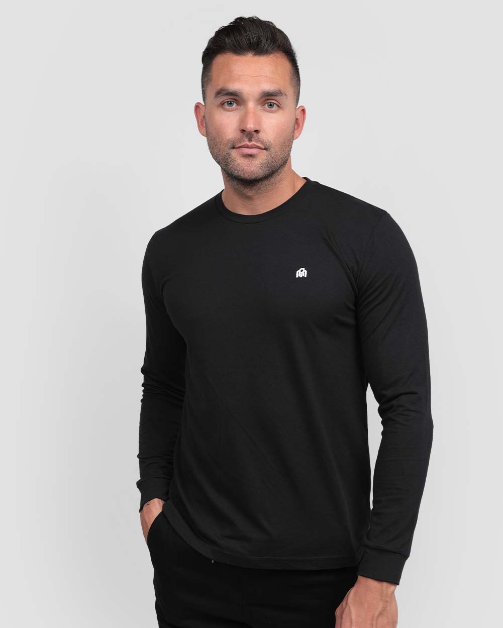 Mens Basic T Shirt Clean Design Ultra Soft Cotton Fabric