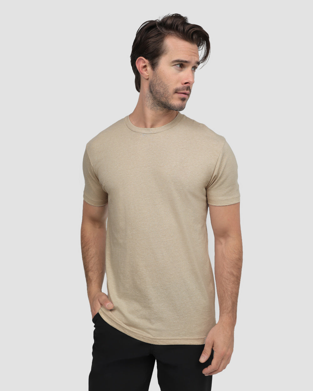 Cotton Basic Tee Black