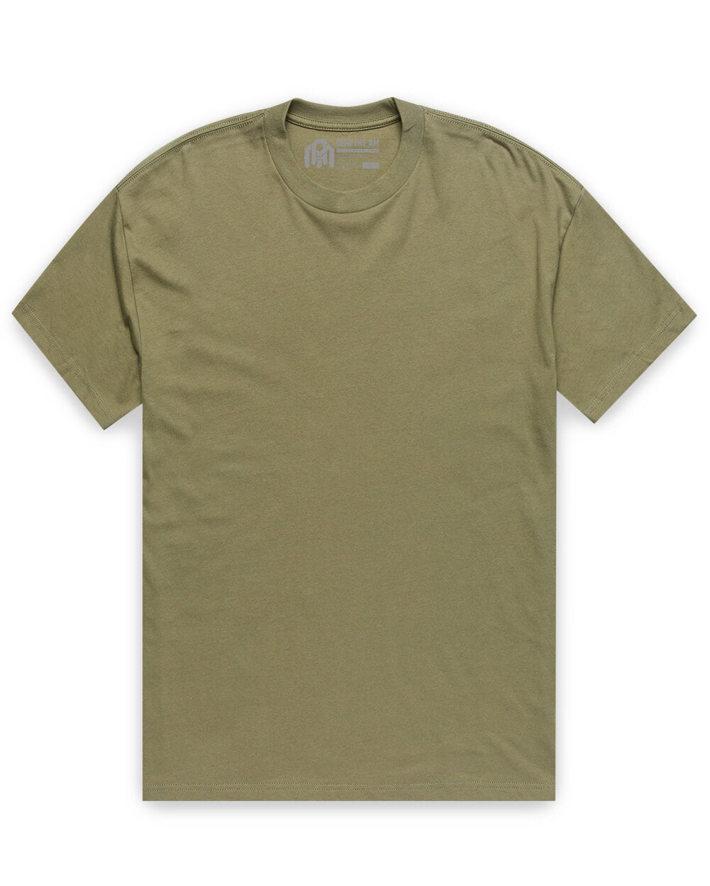 Minimalist Mens T Shirt Classic Fit Solid Color Daily Wear Black