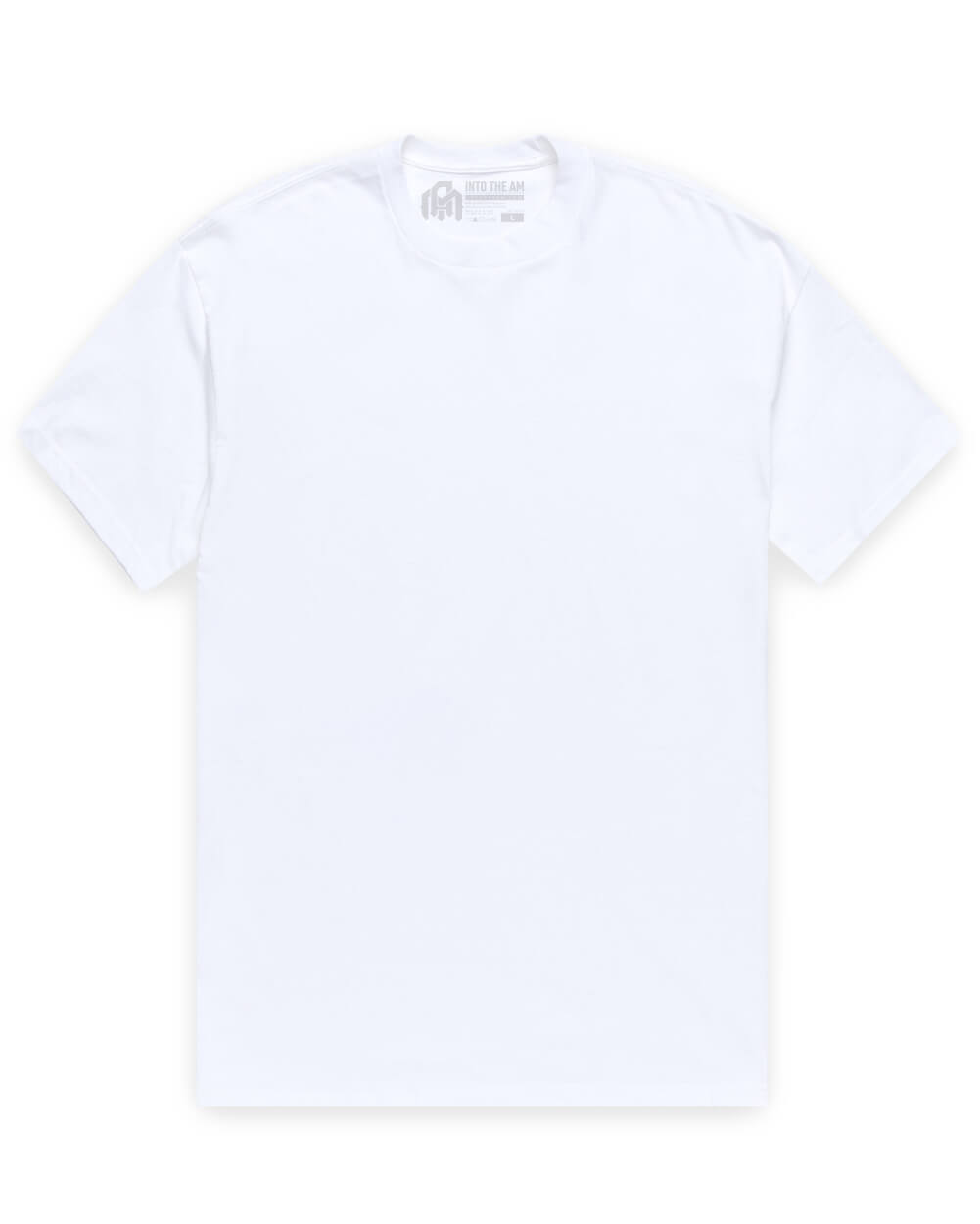 Minimalist Mens T Shirt Classic Fit Solid Color Daily Wear Black