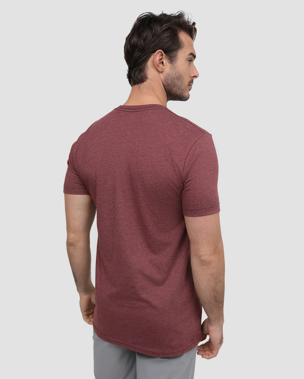 Mens Pocket T Shirt Classic Solid Color Casual Tee