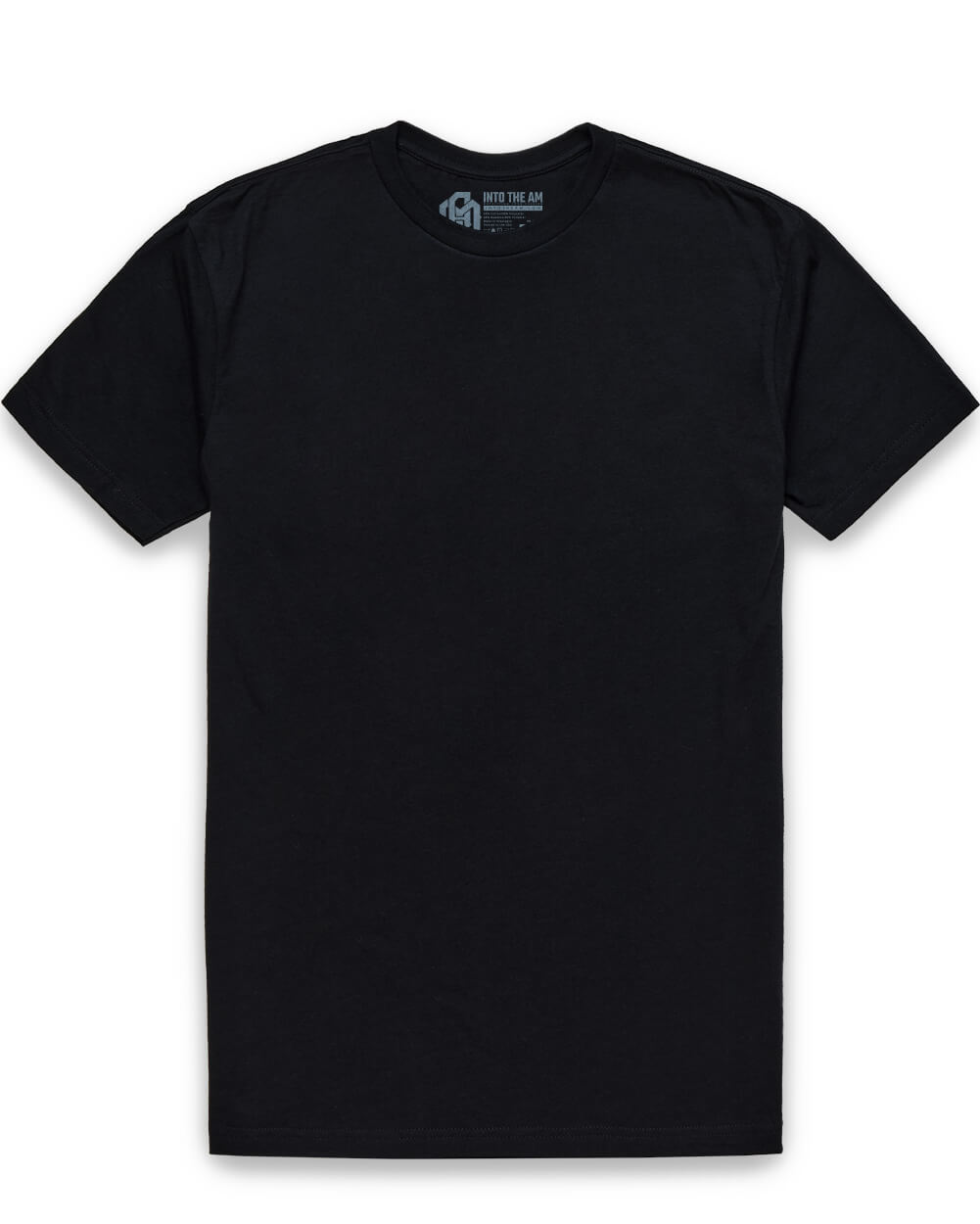 Basic Short Sleeve Tee Cotton T-shirt for Men