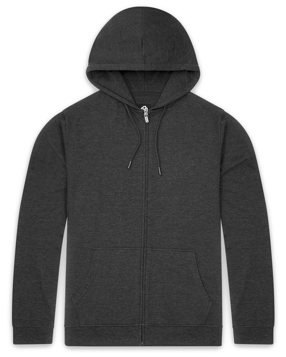 Mens Zip Up Hoodie Casual Fleece Jacket with Front Pockets Long Sleeve Sweatshirt