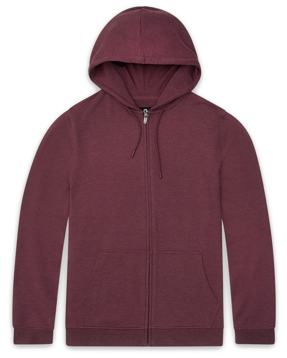 Mens Zip Up Hoodie Casual Fleece Jacket with Front Pockets Long Sleeve Sweatshirt
