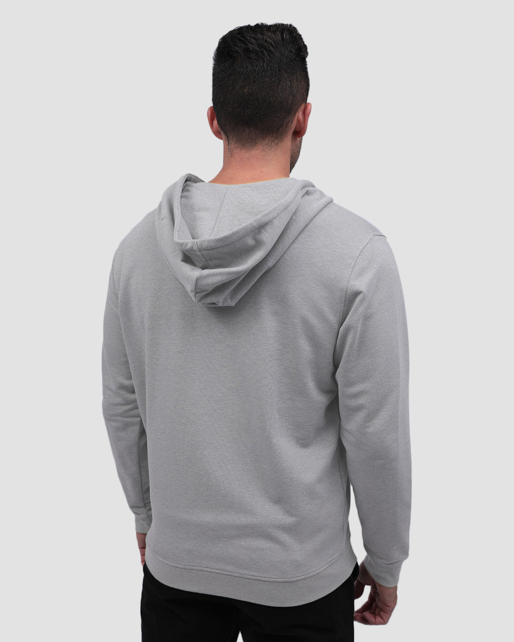 Mens Zip Up Hoodie Casual Fleece Jacket with Front Pockets Long Sleeve Sweatshirt