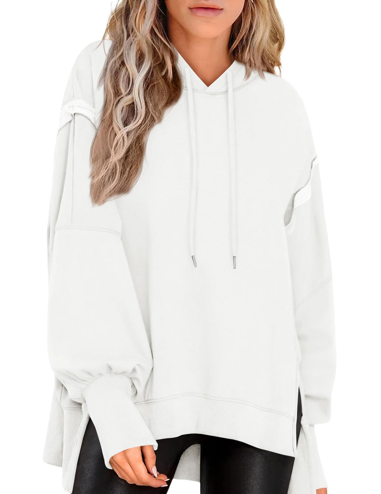 Womens Oversized Hoodie 2025 Spring Sweatshirt Long Sleeve
