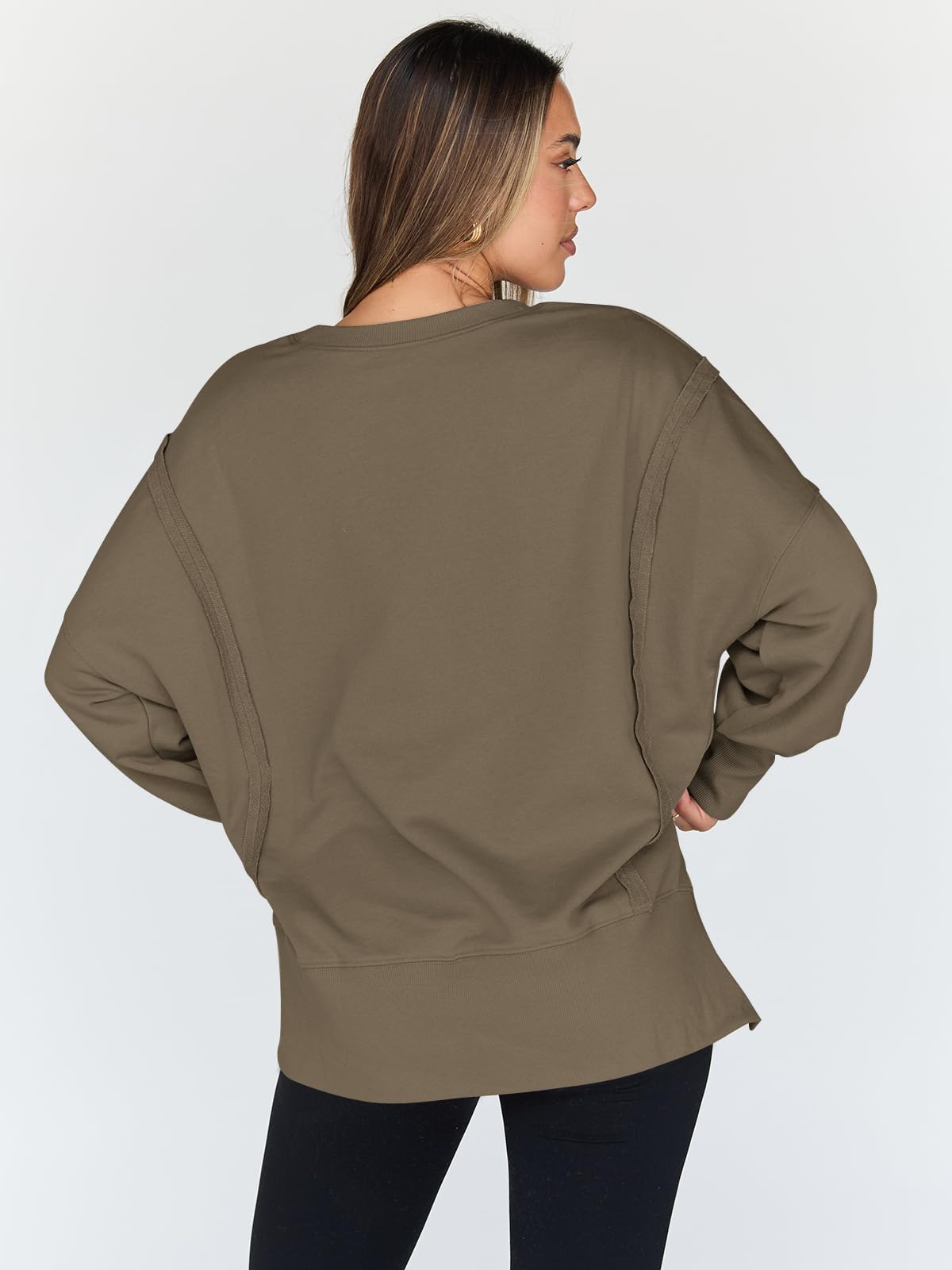 Womens Oversized Sweatshirts Hoodies Crewneck Shirts Fall Outfits