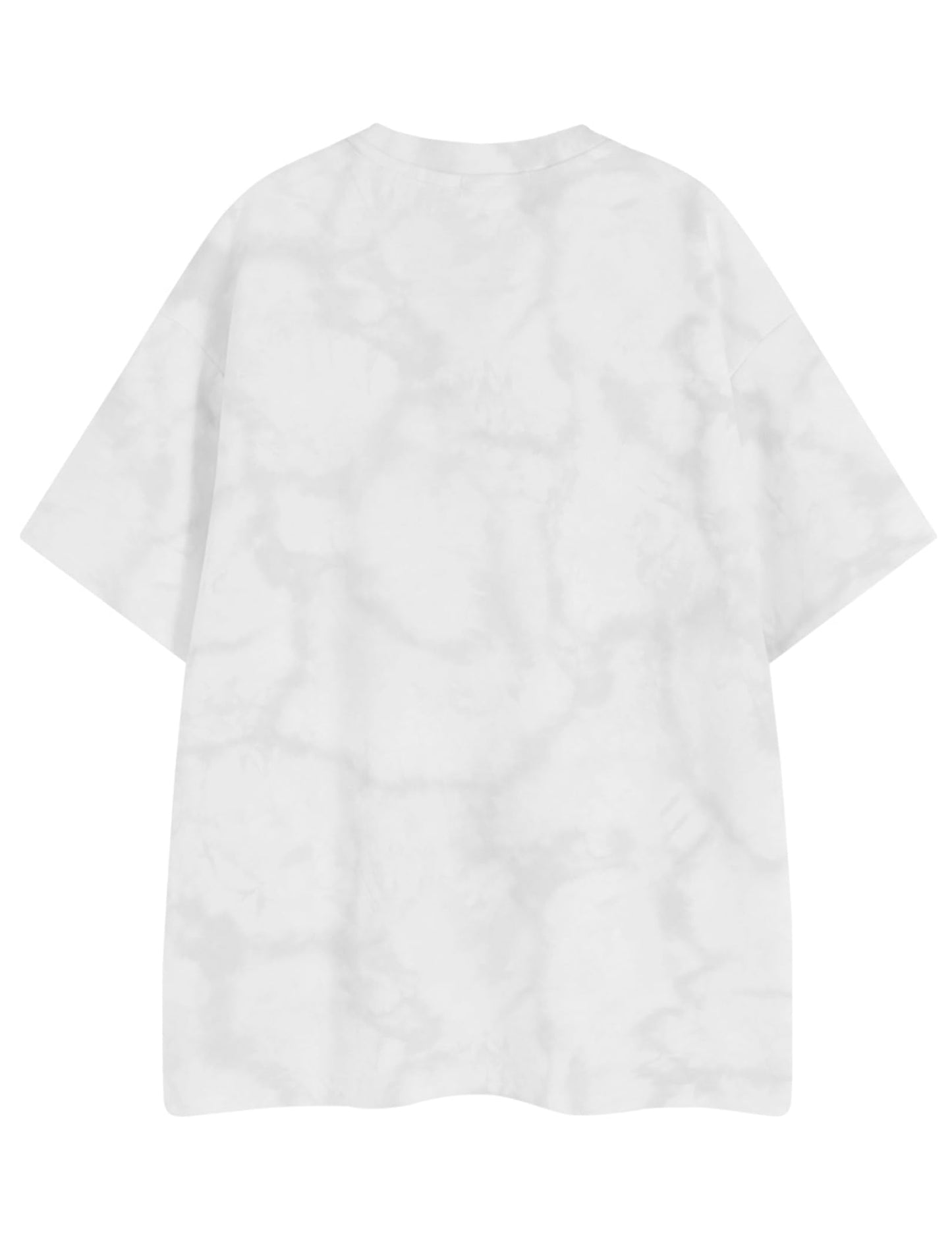 Mens Graphic Tee Shirts Oversized Baggy Loose Cotton T-Shirt Streetwear