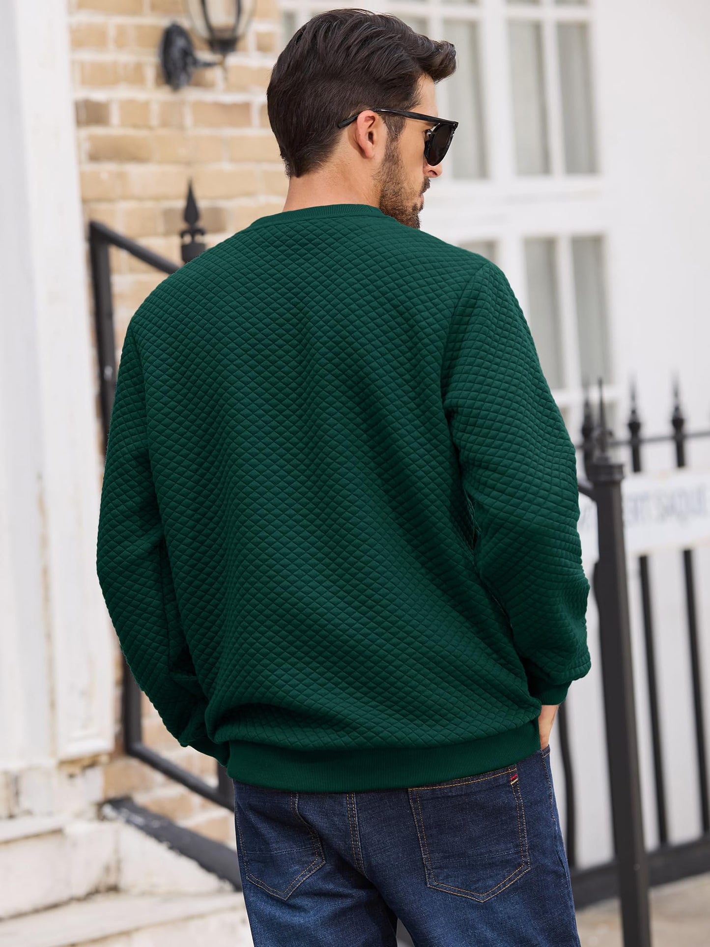 Men's Crewneck Sweatshirts Solid
