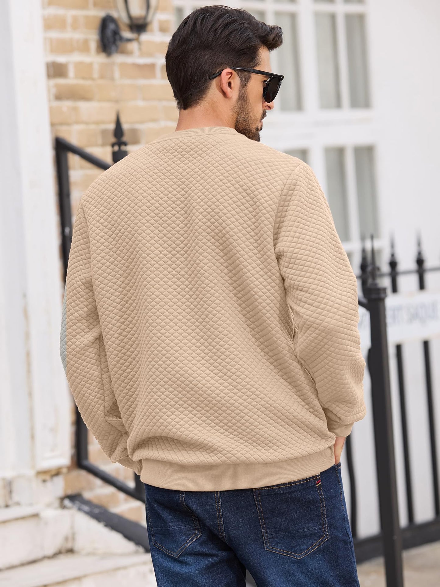 Men's Crewneck Sweatshirts Solid