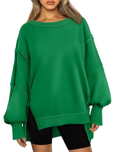 Womens Oversized Sweatshirts Hoodies Crewneck Shirts Fall Outfits