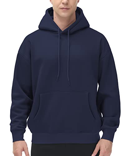 Men's Fleece Pullover Hoodie Loose Fit Ultra Soft