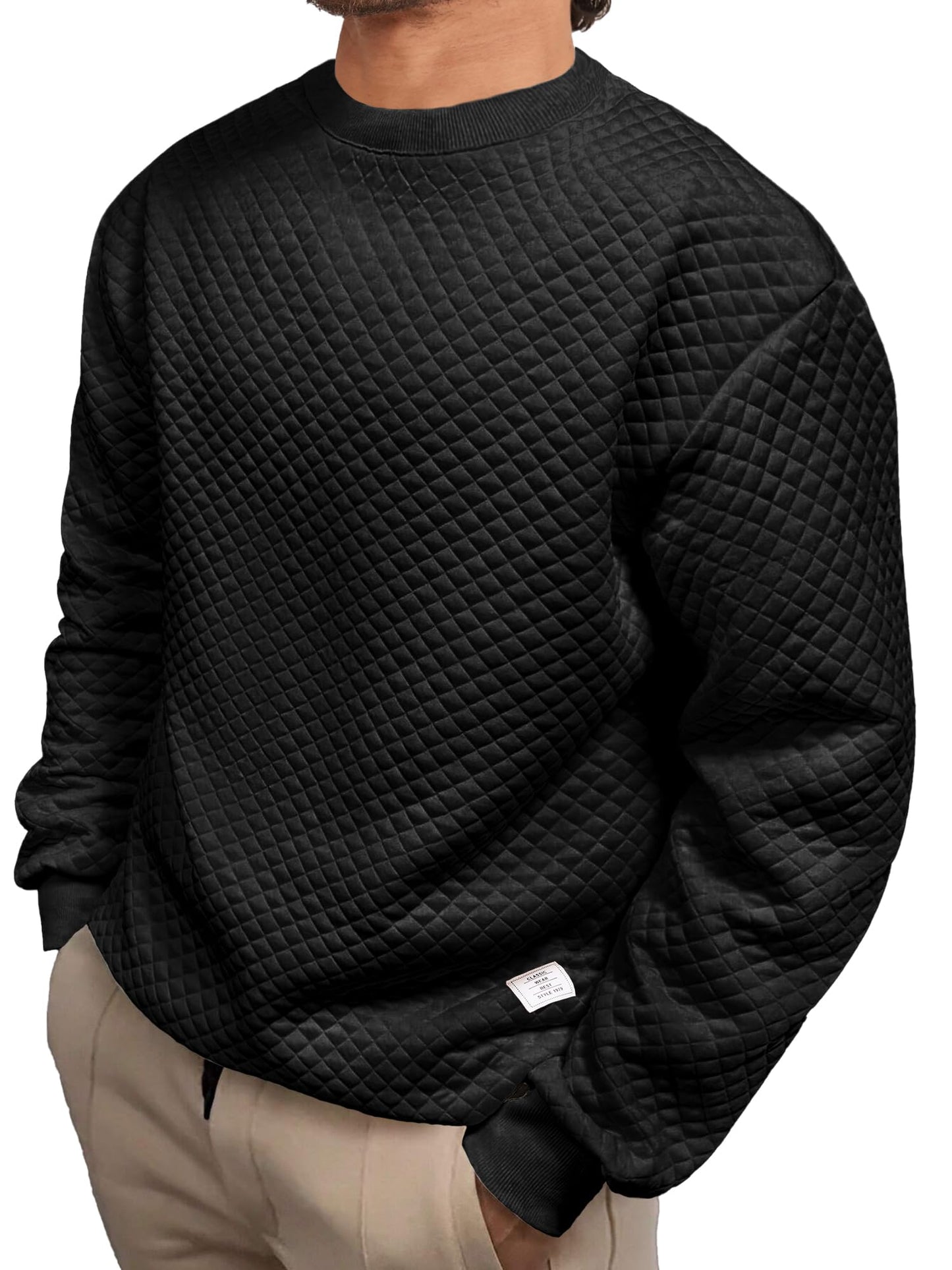 Men's Crewneck Sweatshirts Solid