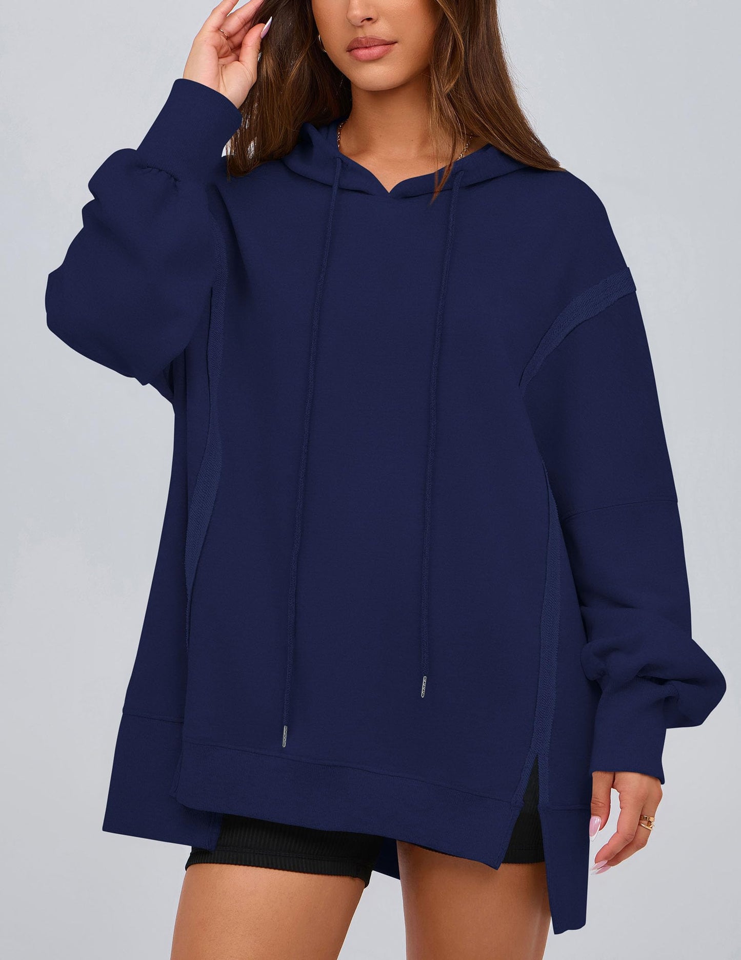 Womens Oversized Hoodie 2025 Spring Sweatshirt Long Sleeve