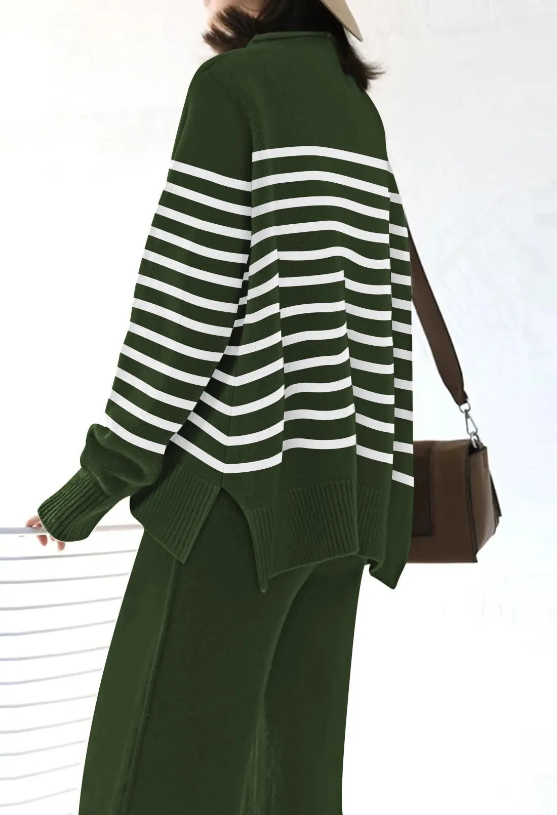 Womens 2 Piece Outfit Set Long Sleeve