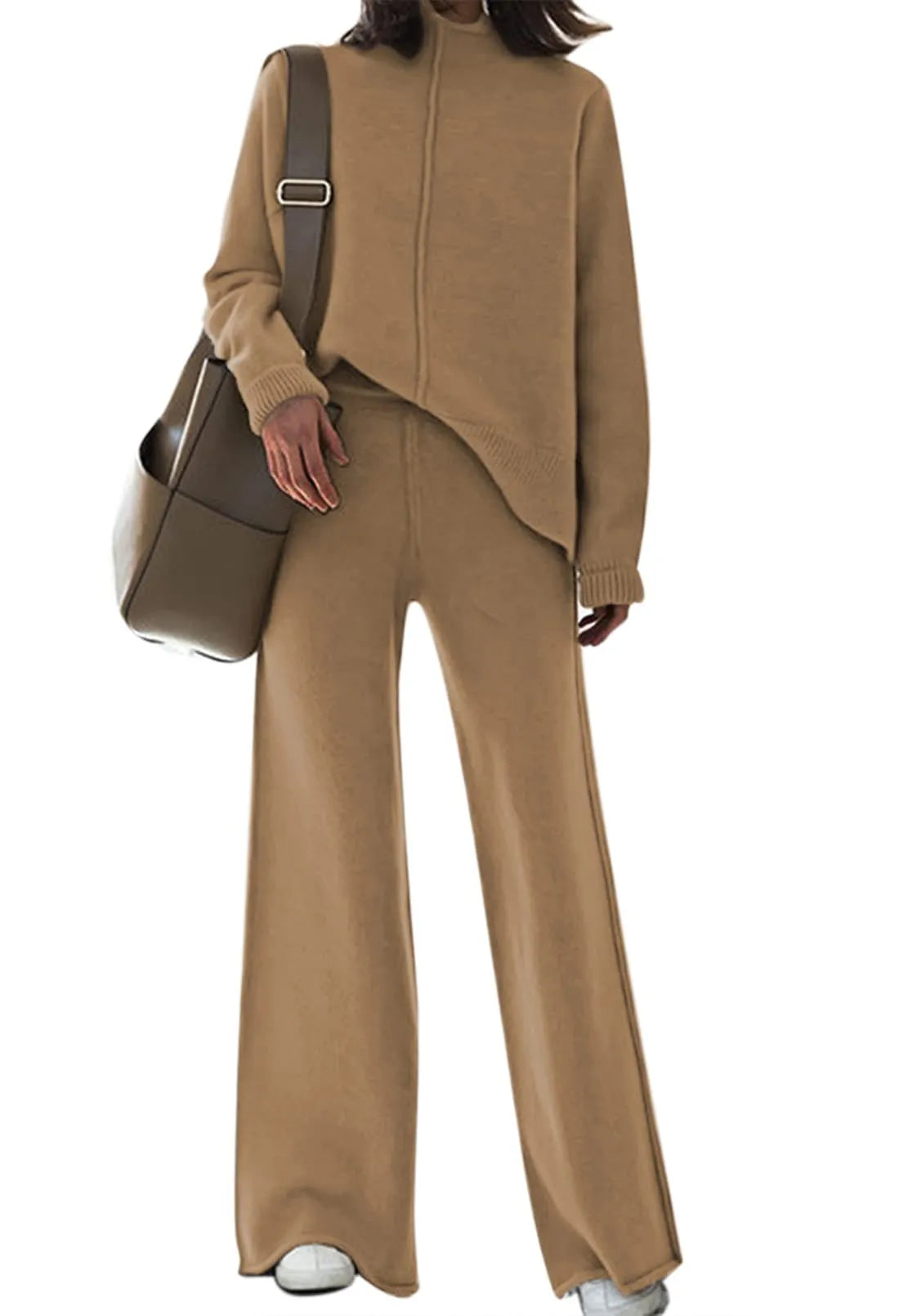 Womens 2 Piece Outfit Set Long Sleeve