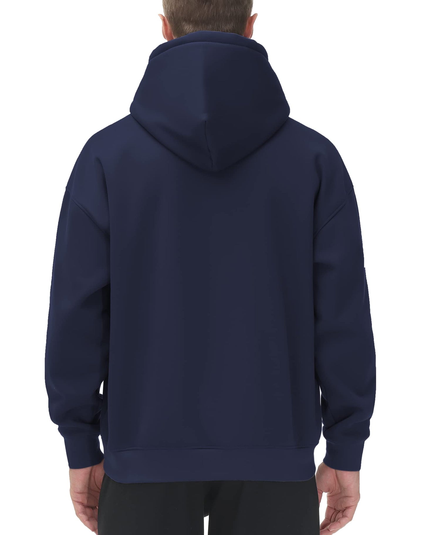 Men's Fleece Pullover Hoodie Loose Fit Ultra Soft