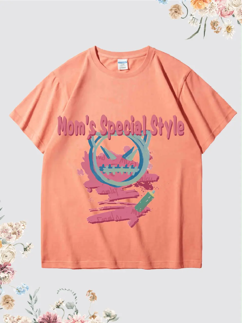 Mother's Day Heat Transfer Graphic T-Shirt