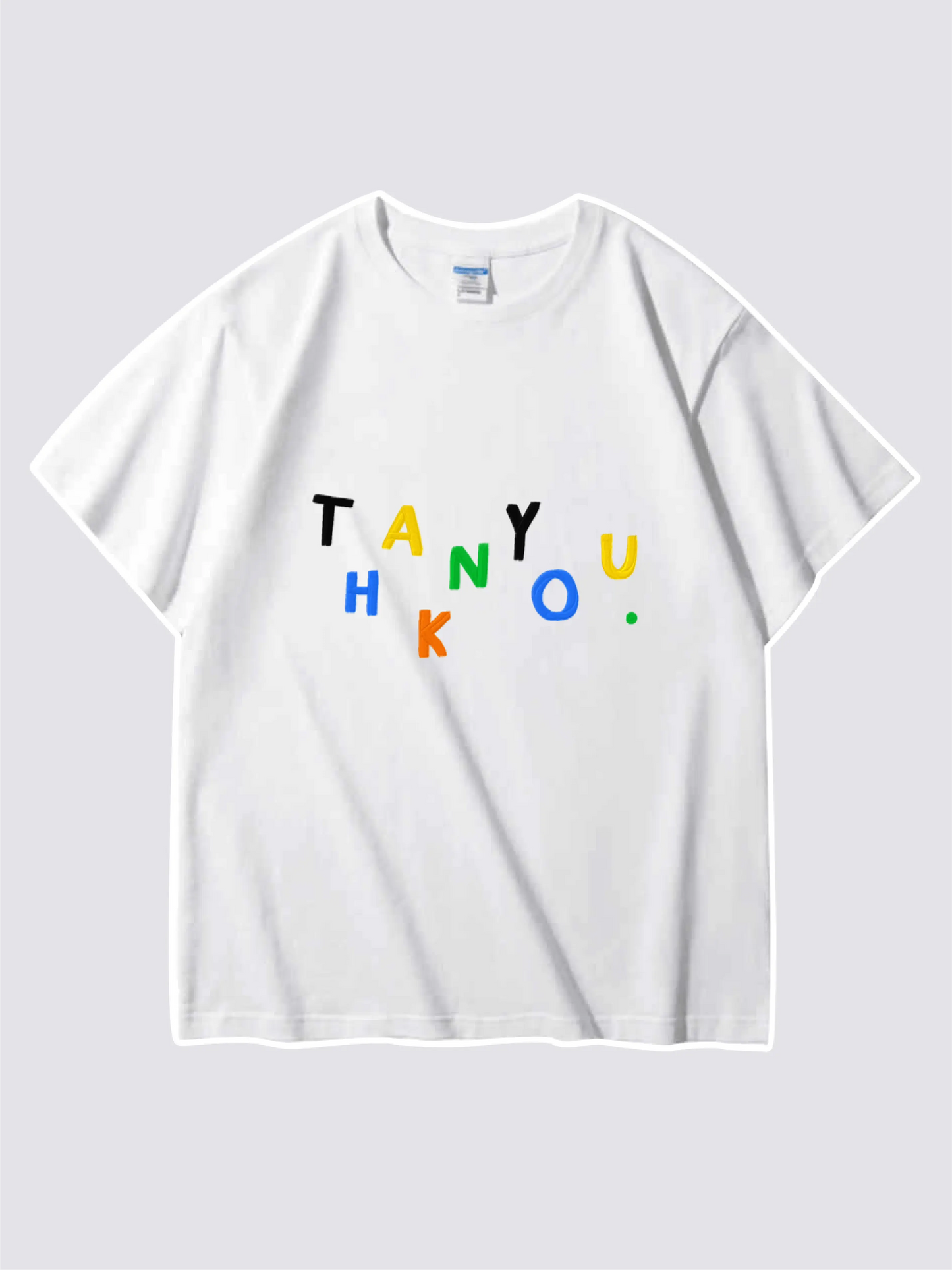 Thank You Letter Graphic T-shirt For Mom