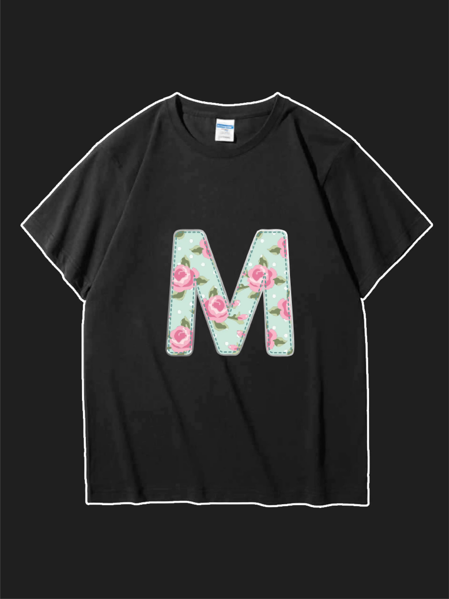 Floral Graphic T-shirts For Mom