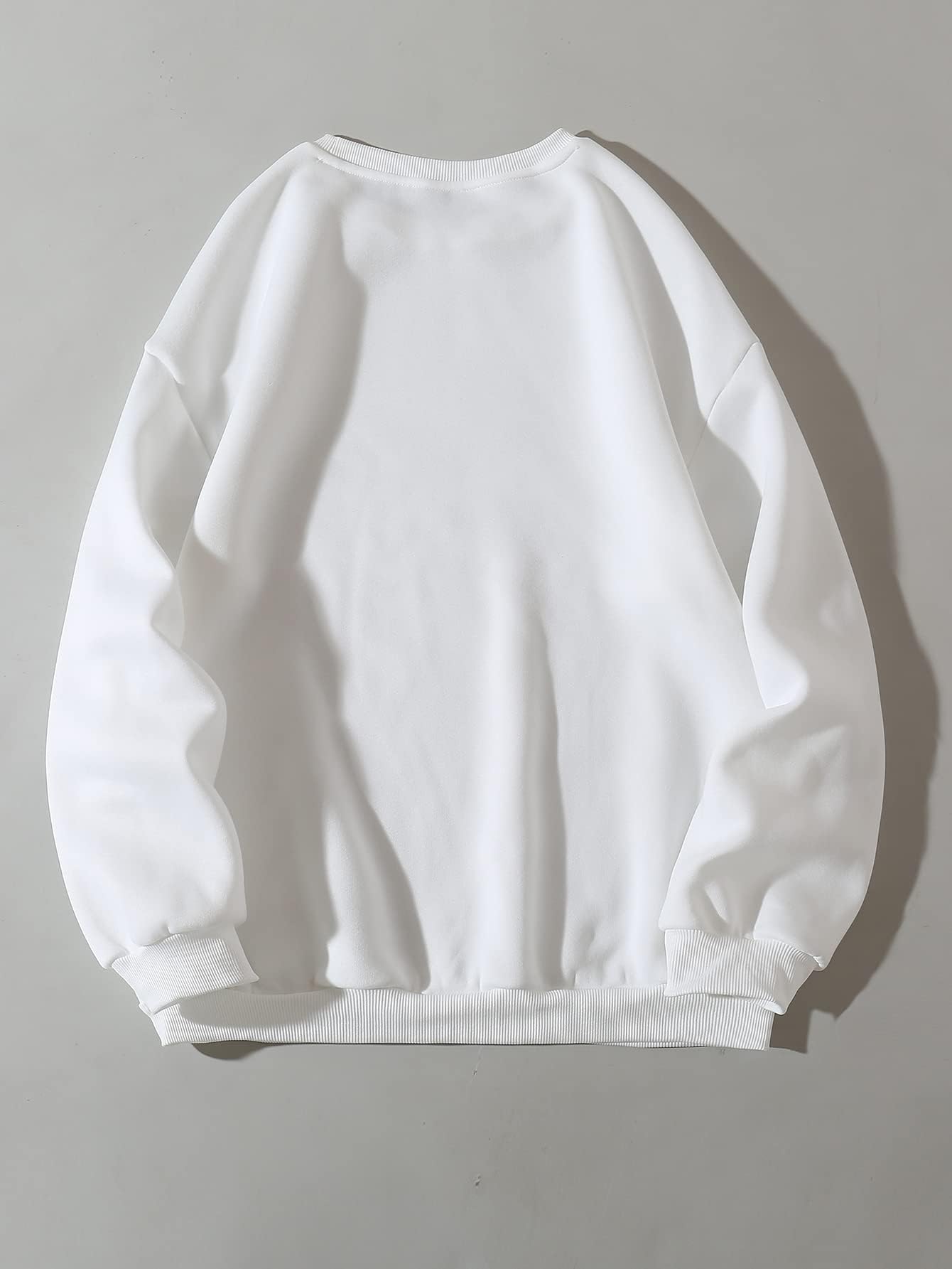 Women's Letter Graphic Print Long Sleeve Sweatshirt Pullover Tops