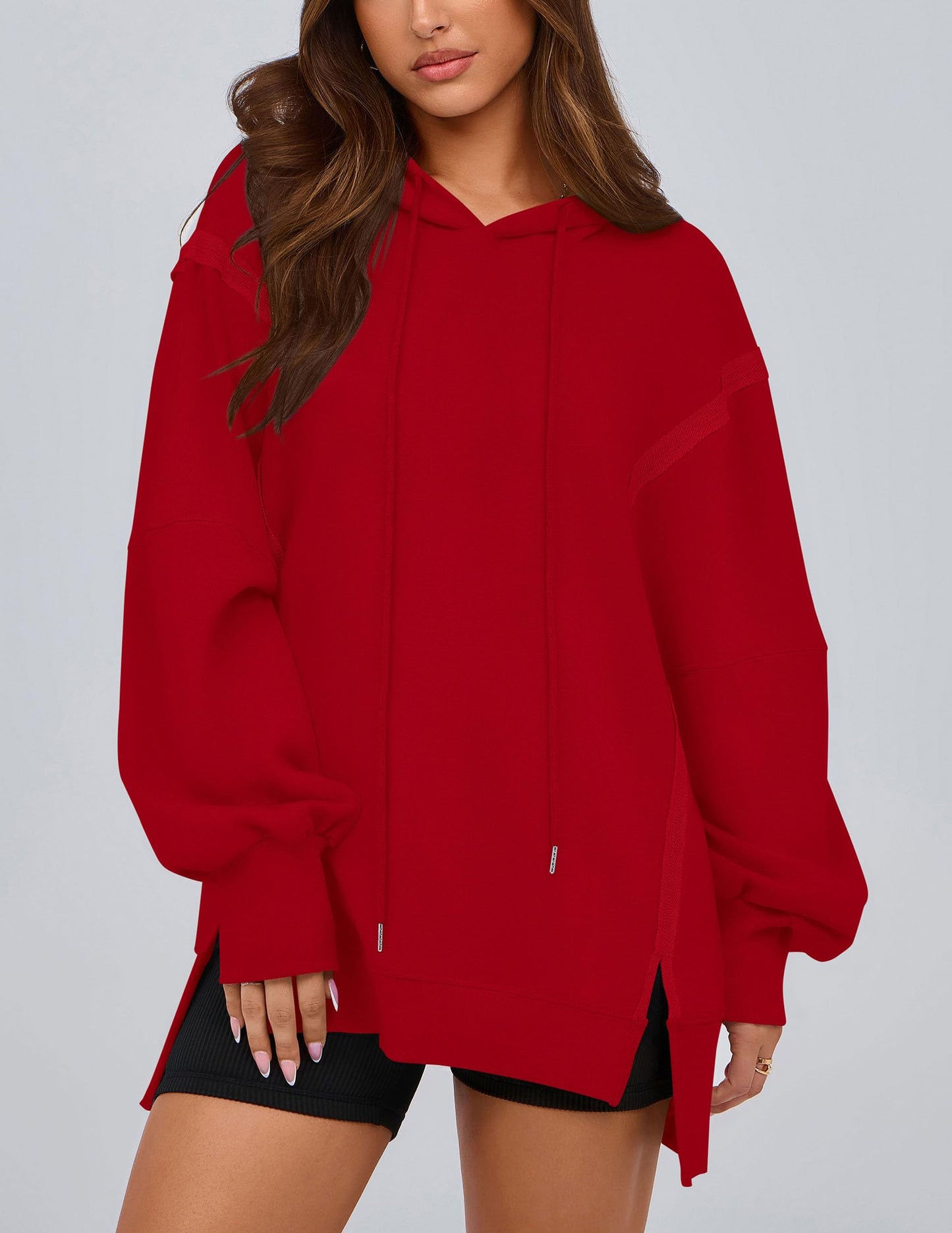 Womens Oversized Hoodie 2025 Spring Sweatshirt Long Sleeve