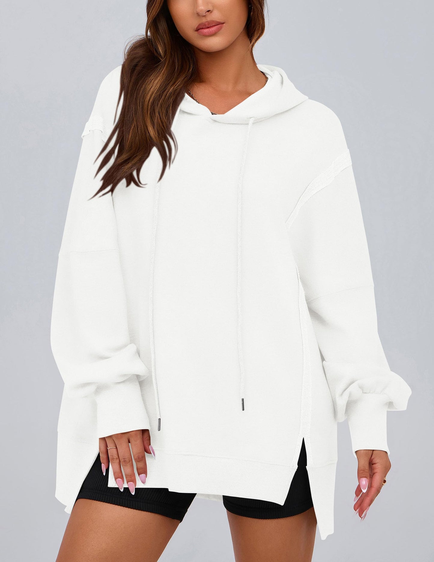 Womens Oversized Hoodie 2025 Spring Sweatshirt Long Sleeve