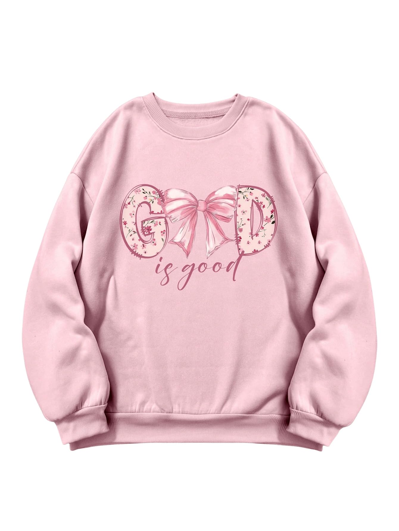 Women's Letter Graphic Print Long Sleeve Sweatshirt Pullover Tops
