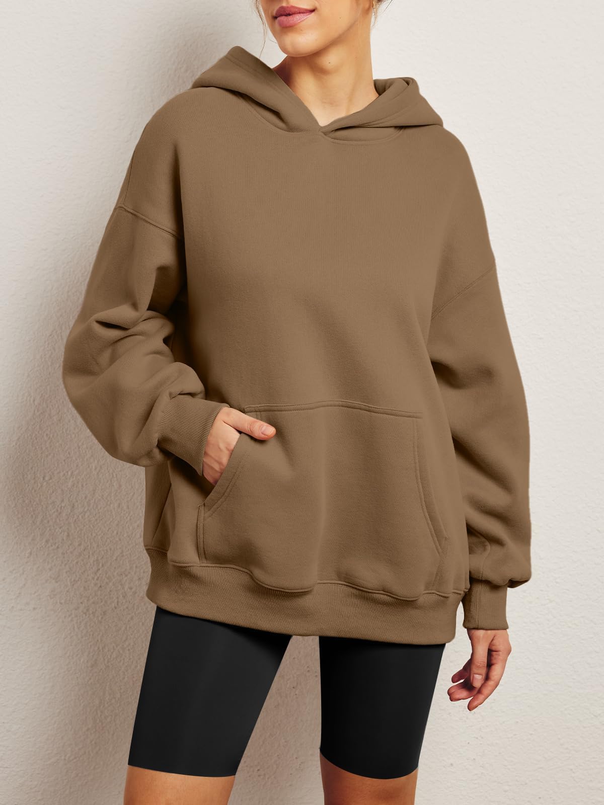 Womens Oversized Sweatshirts Fleece Hoodies Long Sleeve Shirts