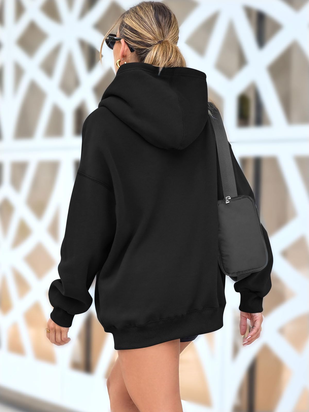 Womens Oversized Sweatshirts Fleece Hoodies Long Sleeve Shirts