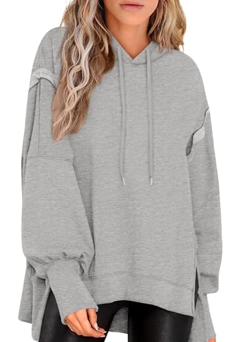 Womens Oversized Hoodie 2025 Spring Sweatshirt Long Sleeve