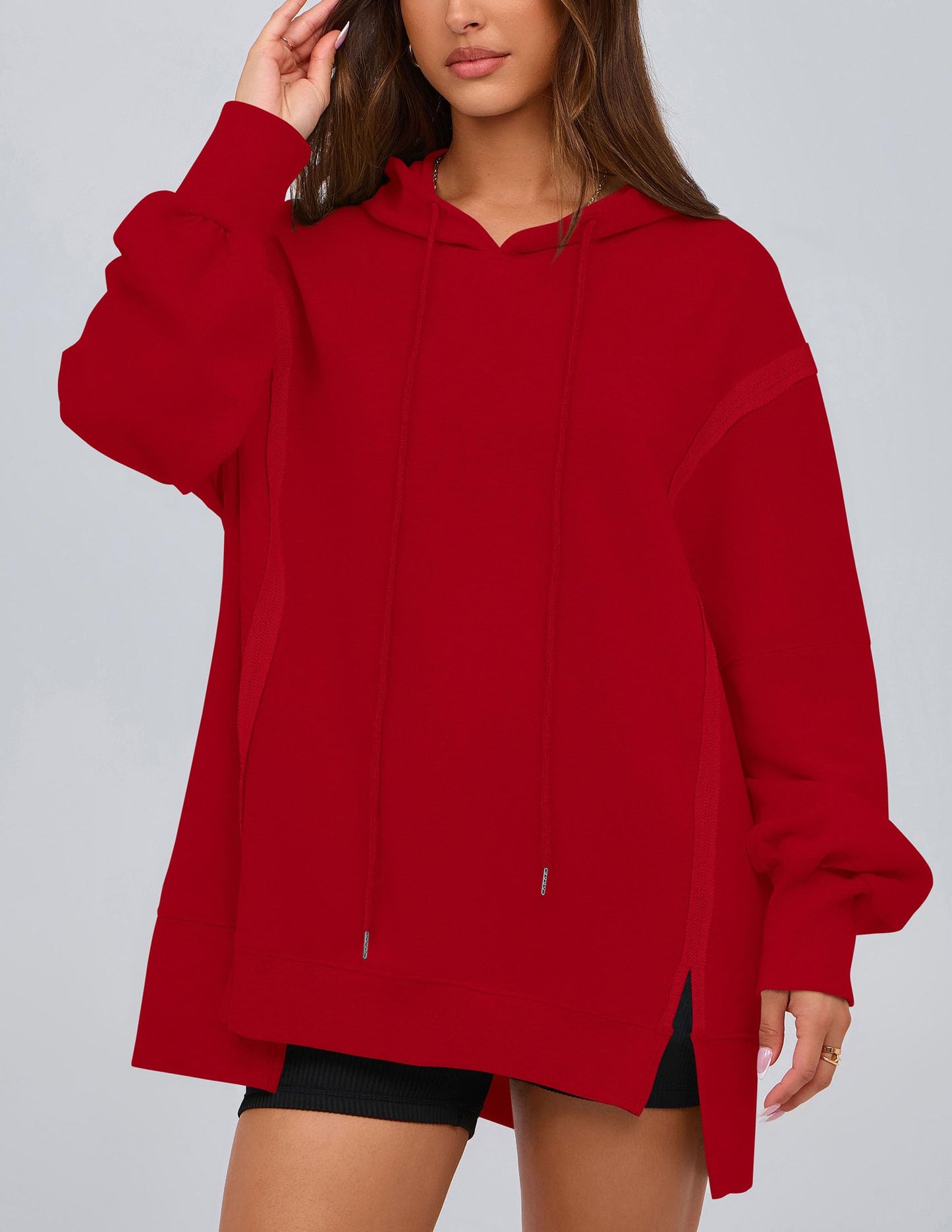 Womens Oversized Hoodie 2025 Spring Sweatshirt Long Sleeve