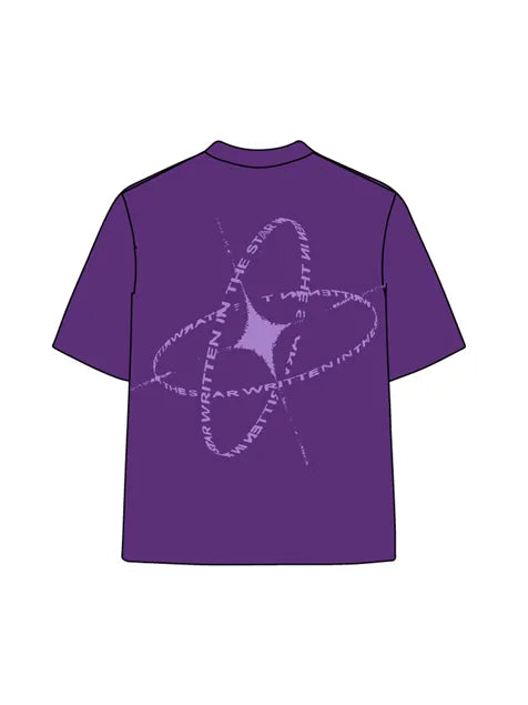 270g Cotton Astronaut Interstellar Wash Old T-shirt