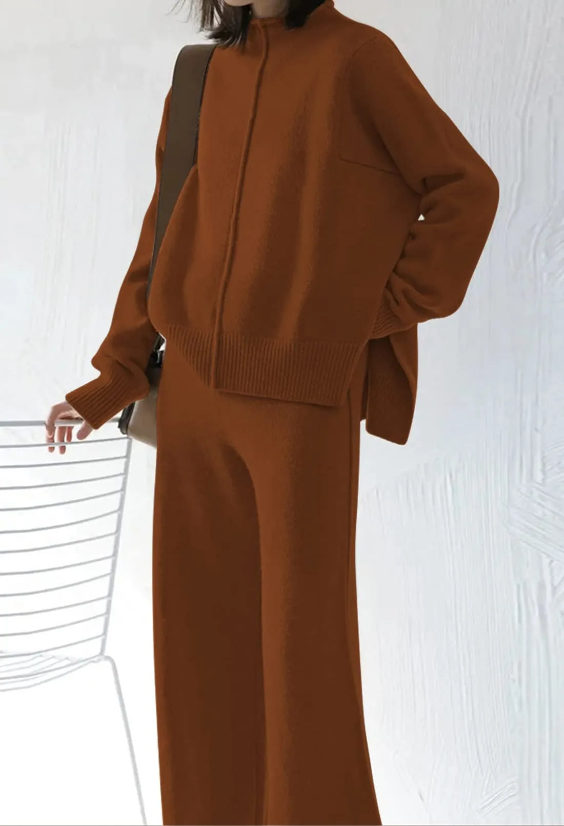 Womens 2 Piece Outfit Set Long Sleeve