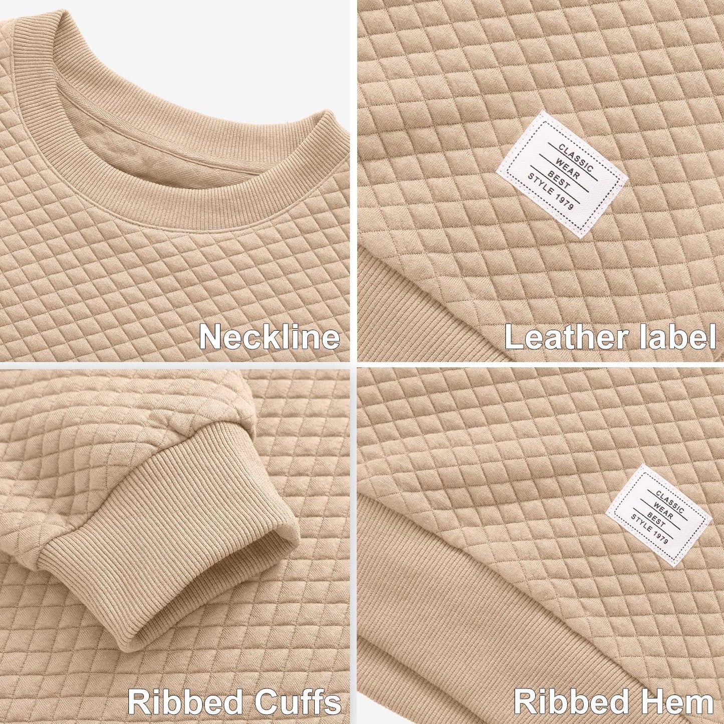Men's Crewneck Sweatshirts Solid