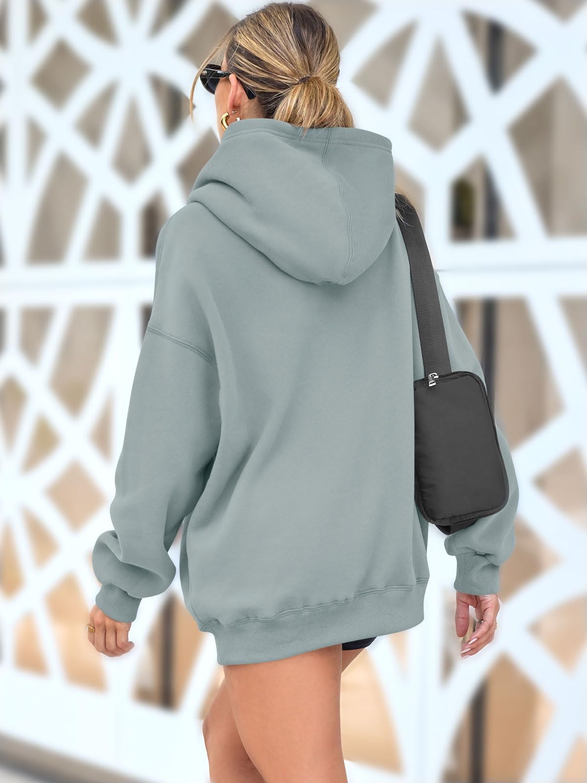 Womens Oversized Sweatshirts Fleece Hoodies Long Sleeve Shirts