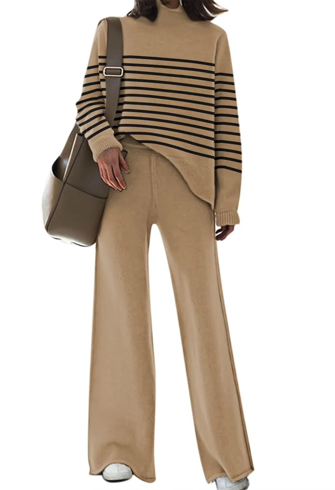 Womens 2 Piece Outfit Set Long Sleeve