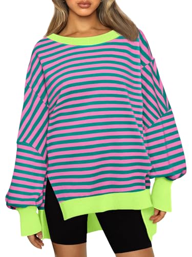 Womens Oversized Sweatshirts Hoodies Crewneck Shirts Fall Outfits