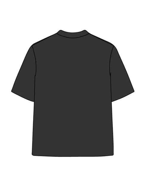 270g Cotton Cartoon Hip-hop Rap God Wash T-shirt