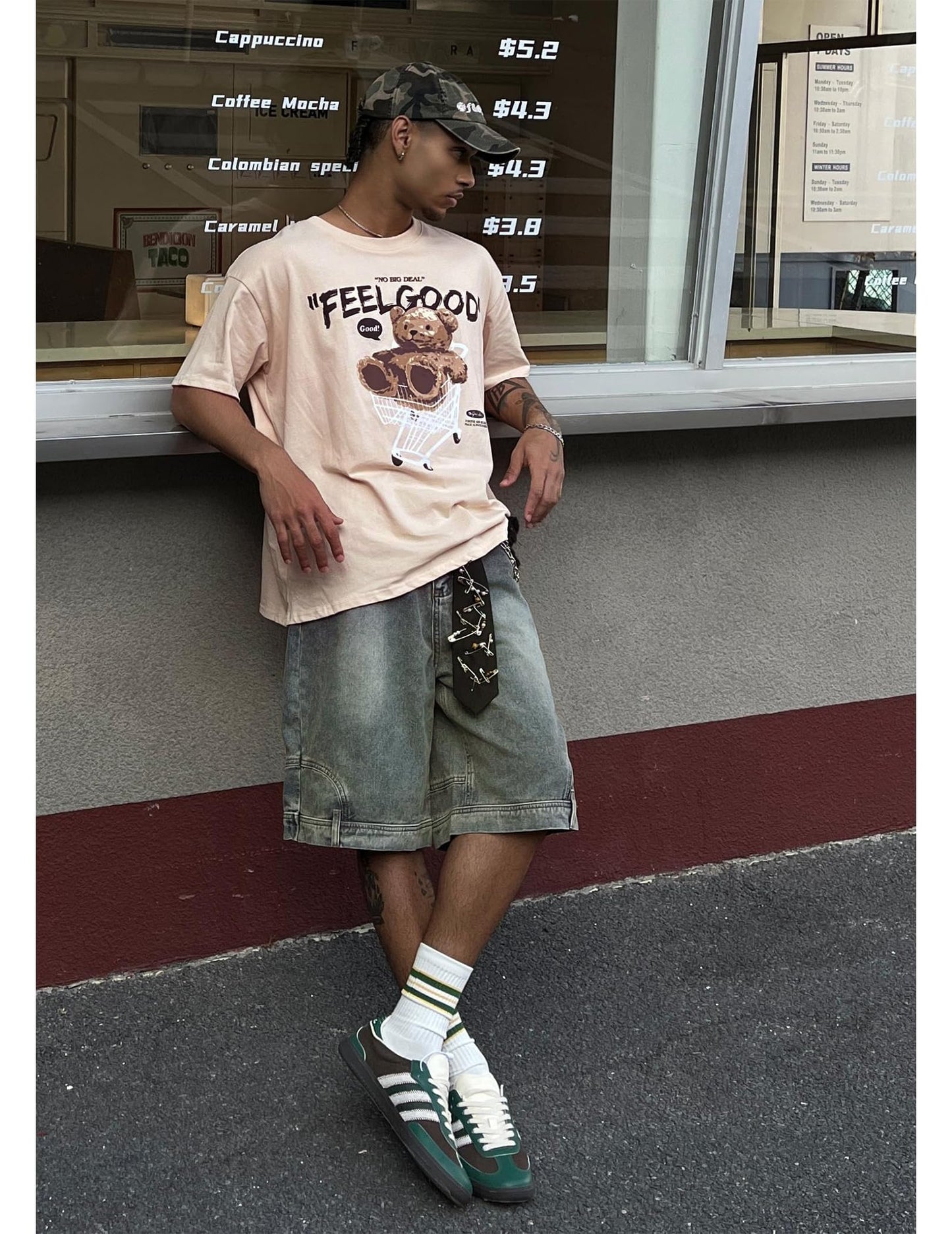 Oversized Graphic Tees Men Streetwear Casual Summer Tops Unisex T-Shirt
