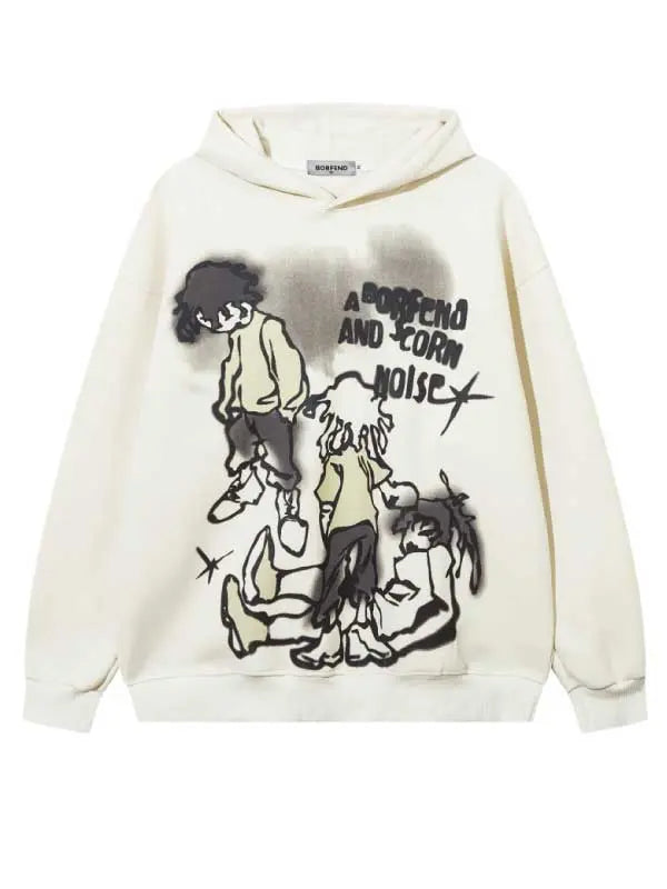 Women's Hip Hop Graphic Hoodie