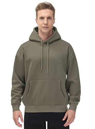 Men's Fleece Pullover Hoodie Loose Fit Ultra Soft
