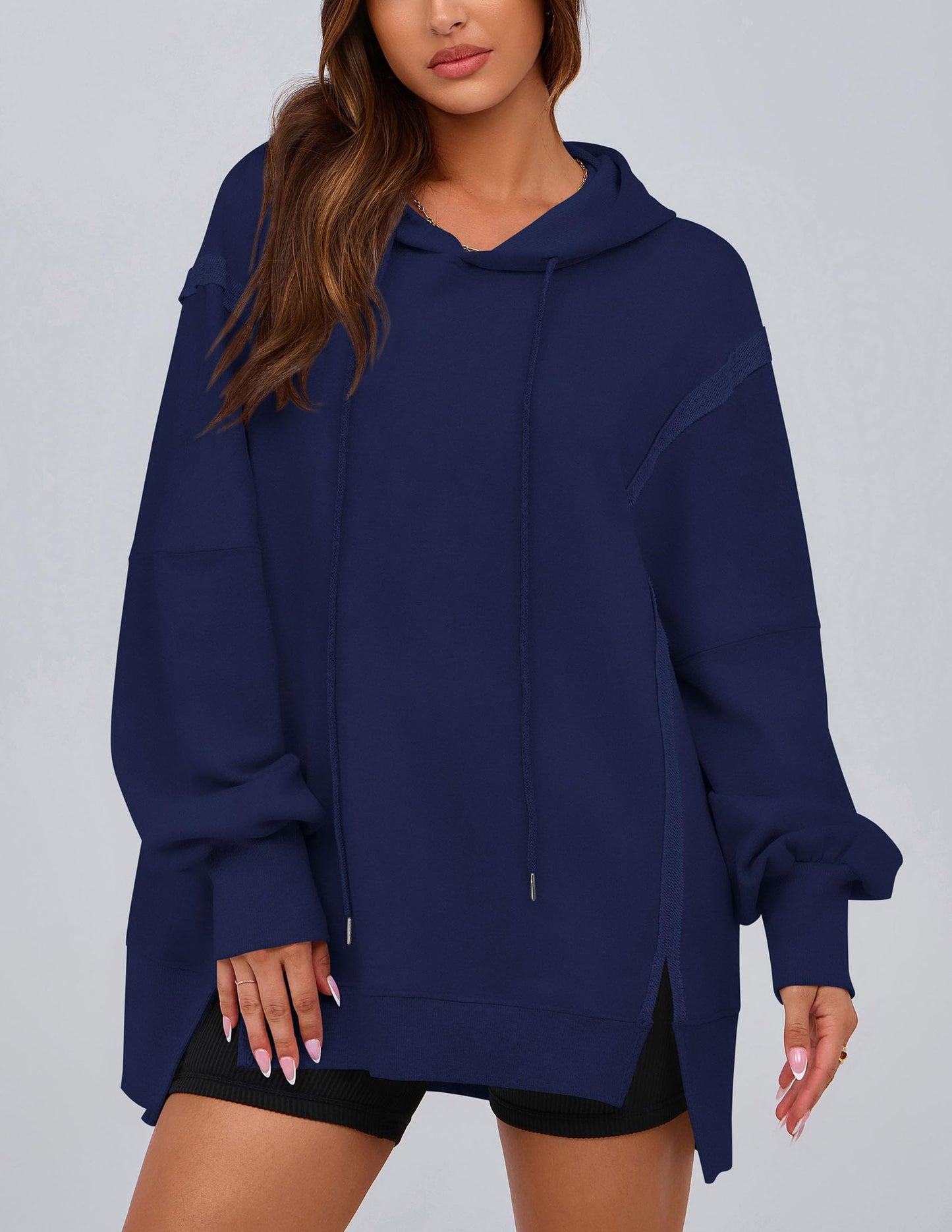 Womens Oversized Hoodie 2025 Spring Sweatshirt Long Sleeve