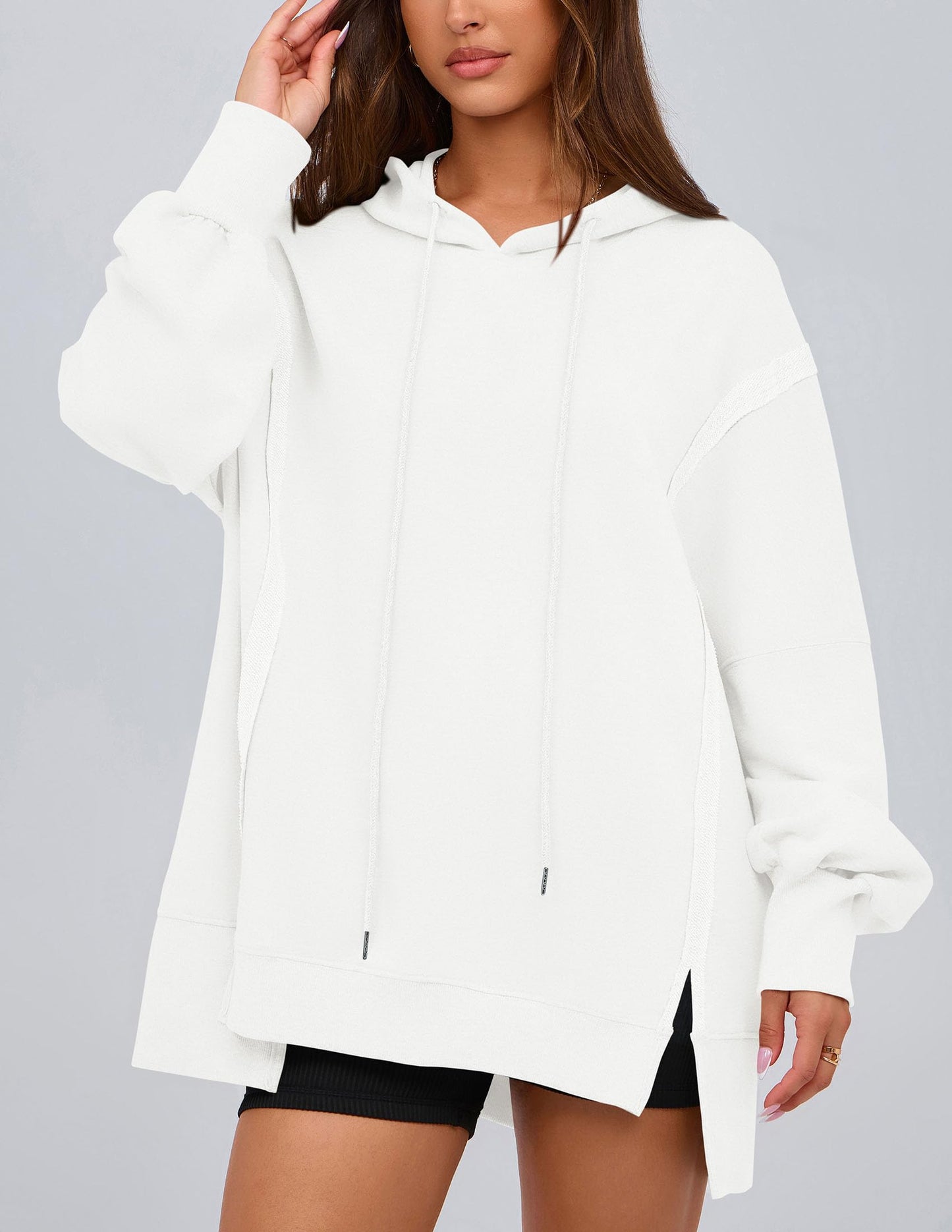 Womens Oversized Hoodie 2025 Spring Sweatshirt Long Sleeve
